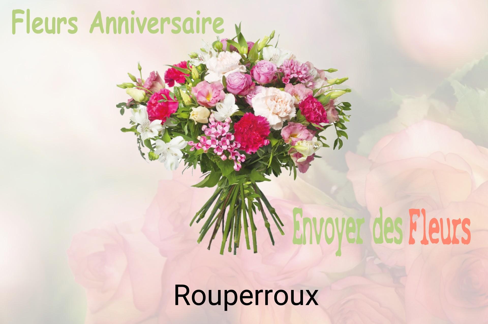 Bouquet de fleurs d’anniversaire livré à Rouperroux